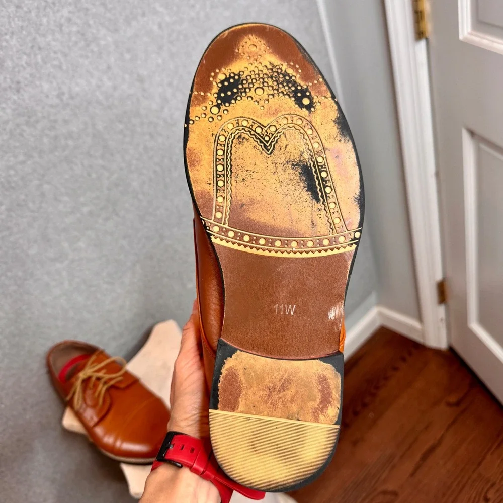 Bruno Marc Oxford Dress Shoes PRINCEWIDE Mens Cap‎ Toe Size 11W